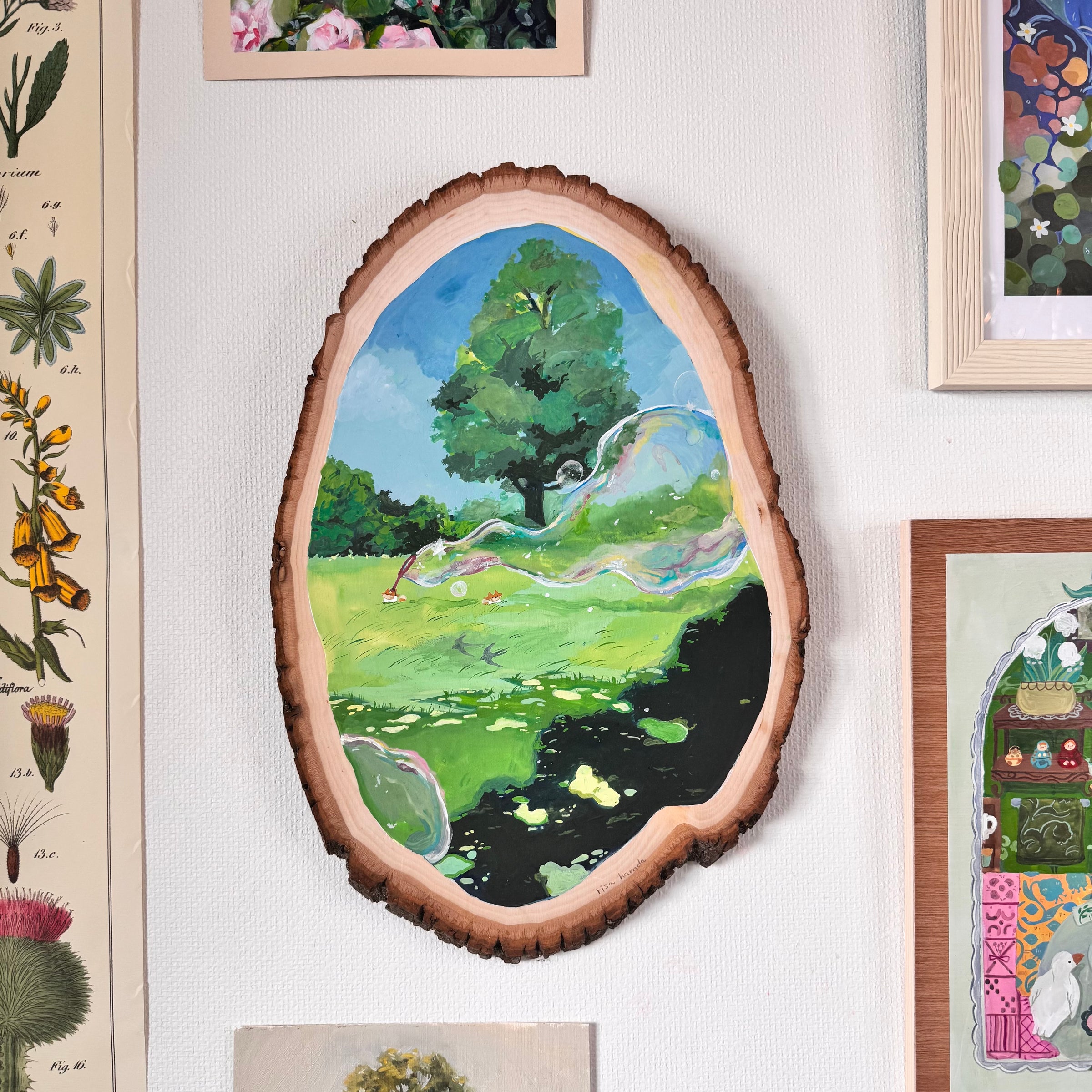 ギフトやインテリアに ✳︎ 原画イラストのオンラインショップ | 原田